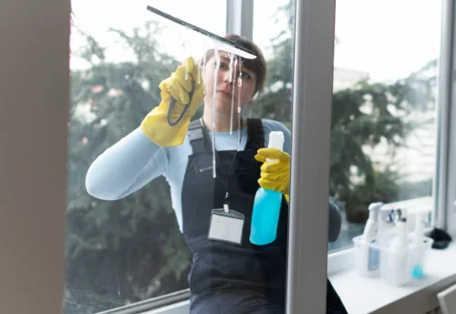 Nettoyage de vitres intérieures et extérieures à Saint-Jean-d'Elle
